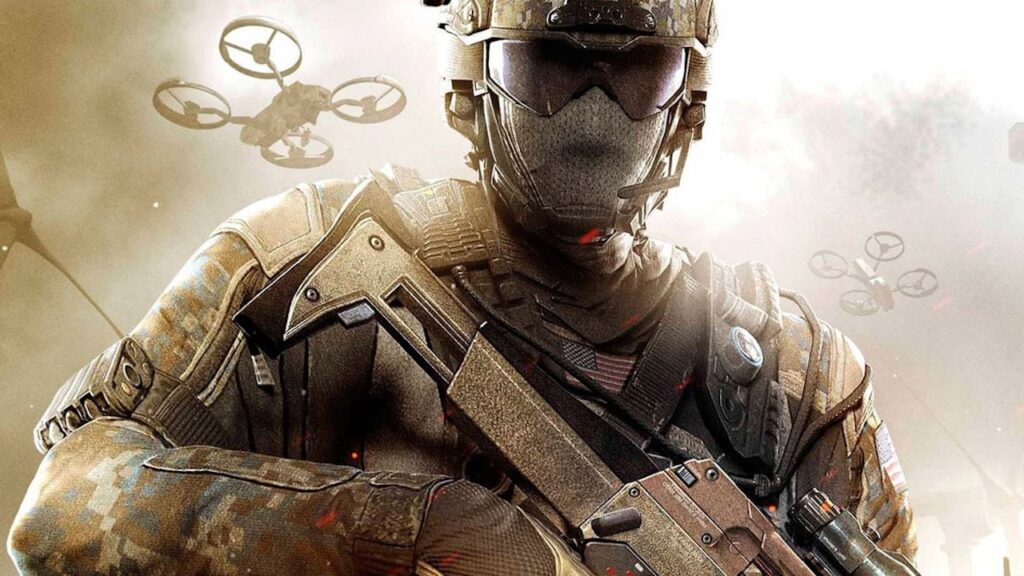 Un soldato di Call of Duty