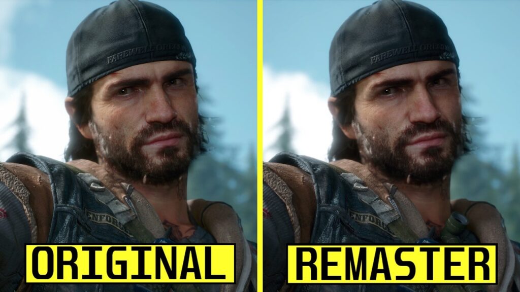 Deacon di Days Gone Remastered e versione originale