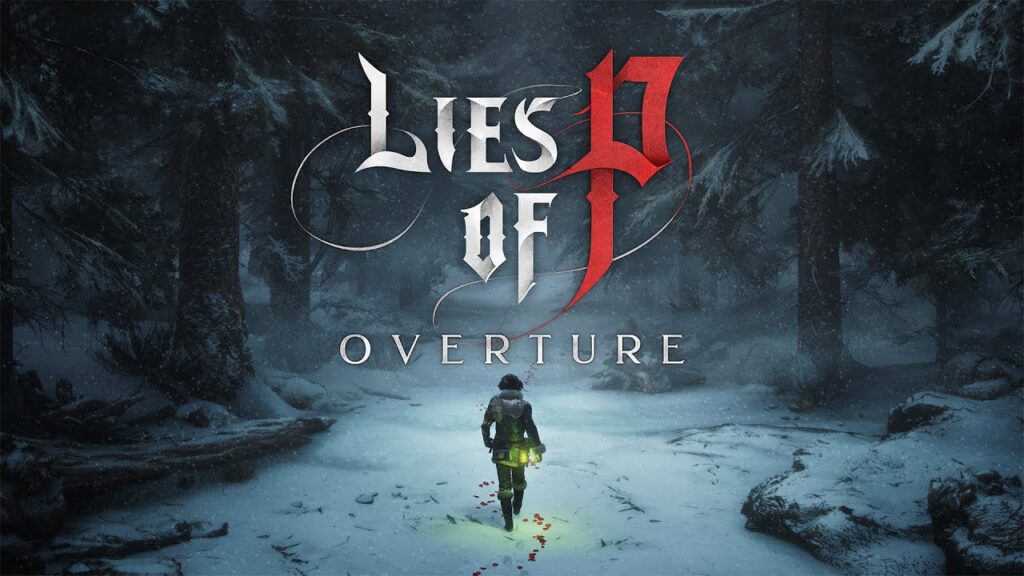 Il logo di Lies of P con il protagonista di Overture