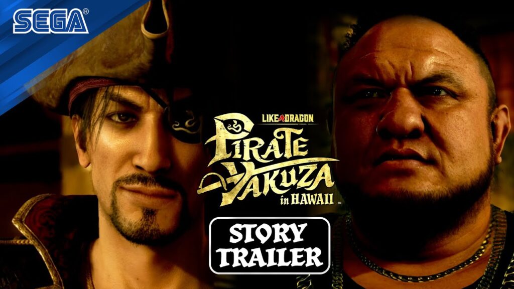 Il pirata Samoa Joe di Like a Dragon Pirate: Yakuza in Hawaii