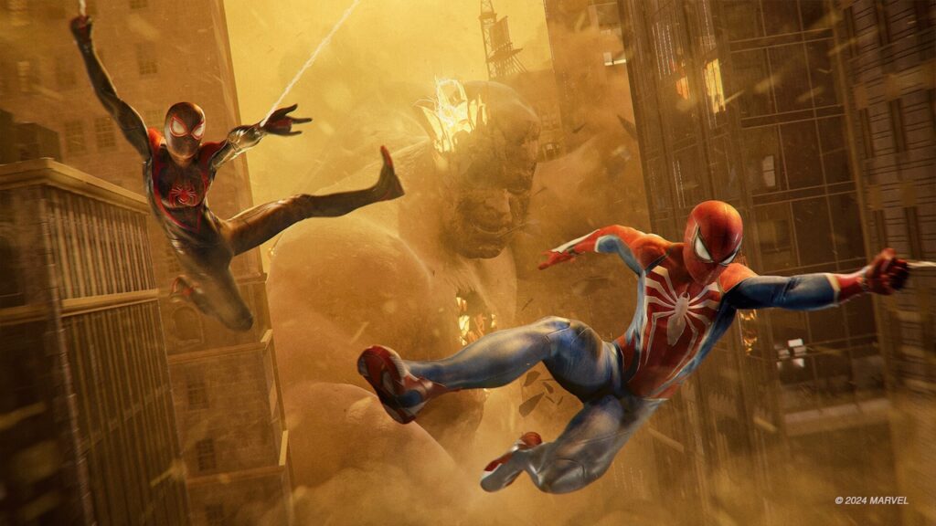 I due Spider-Man di Marvel's Spider-Man 2