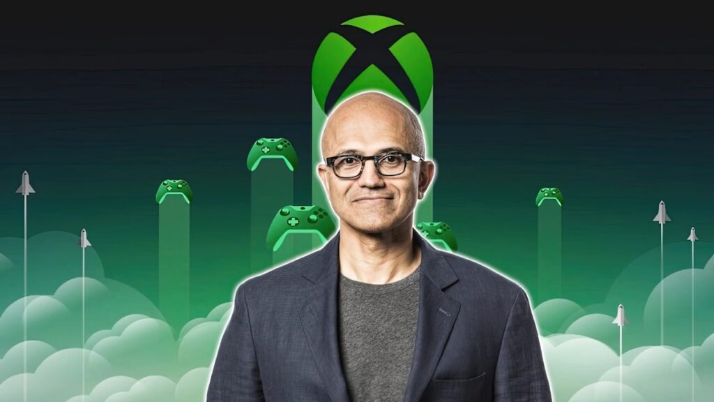 Satya Nadella di Xbox