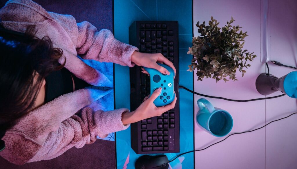 Un controller Xbox per presentare Muse