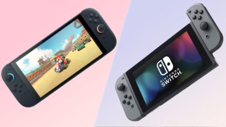 Un Nintendo Switch e Switch 2