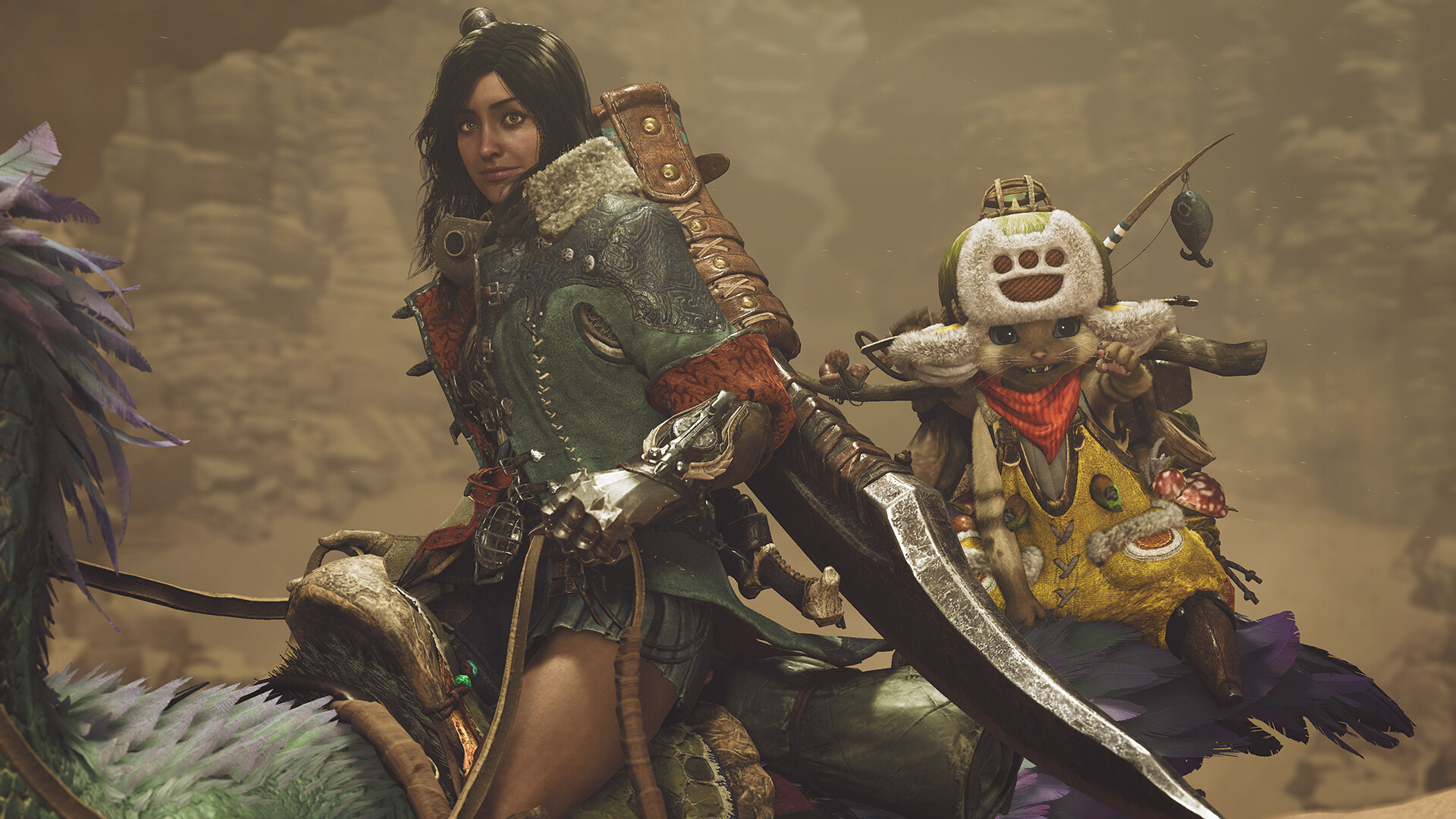 Monster Hunter Wilds: alcuni personaggi in gioco