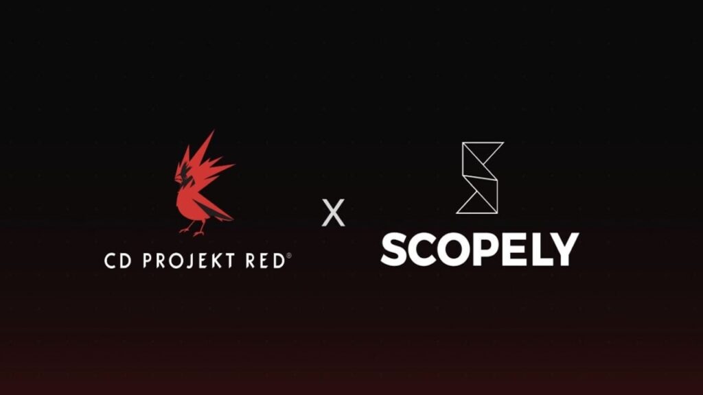 I loghi di CD Projekt RED e Scopley