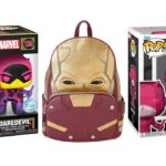 Tre prodotti Funko di Daredevil
