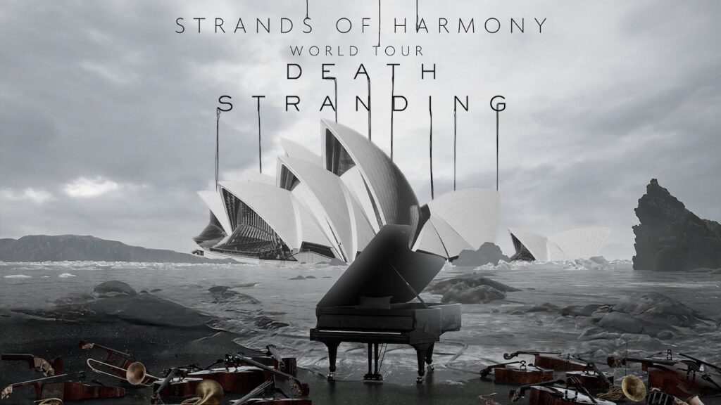 Un pianoforte sulla spiaggia di Death Stranding