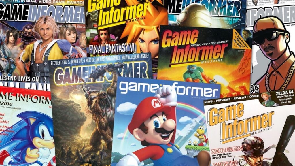 Alcune riviste di Game Informer