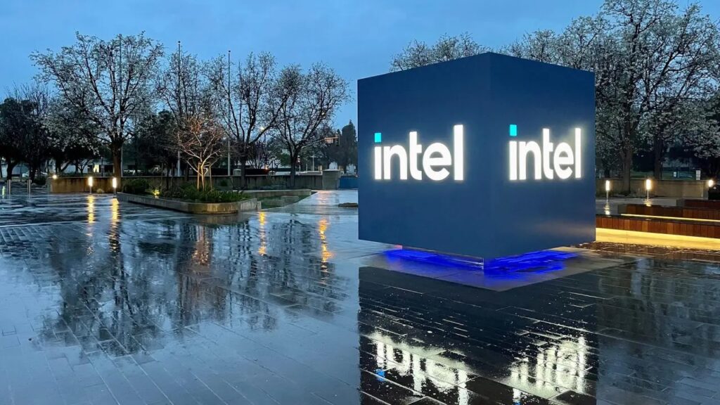 Il logo di Intel