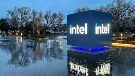 Il logo di Intel