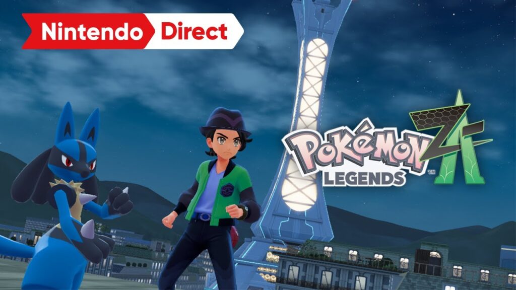 Un allenatore di Leggende Pokémon: Z-A.