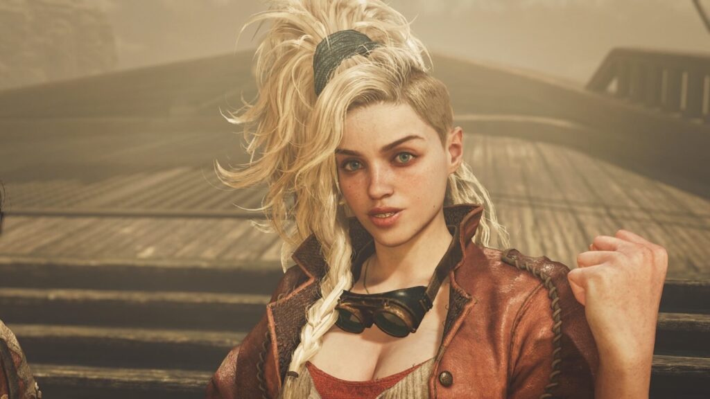 Gemma di Monster Hunter Wilds con il pugno chiuso