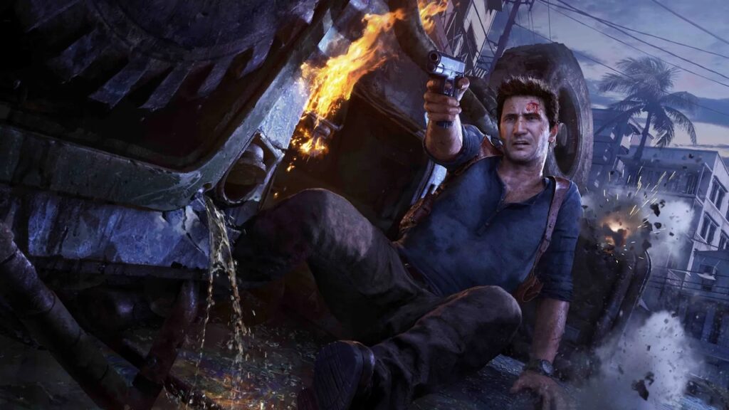 Nathan Drake di Uncharted