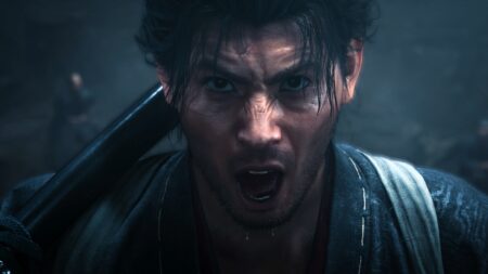 Il protagonista di Onimusha: Way of the Sword mentre urla