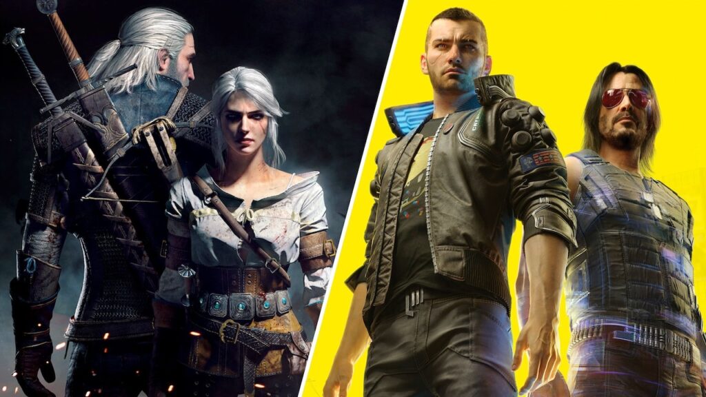 I protagonisti di The Witcher e Cyberpunk