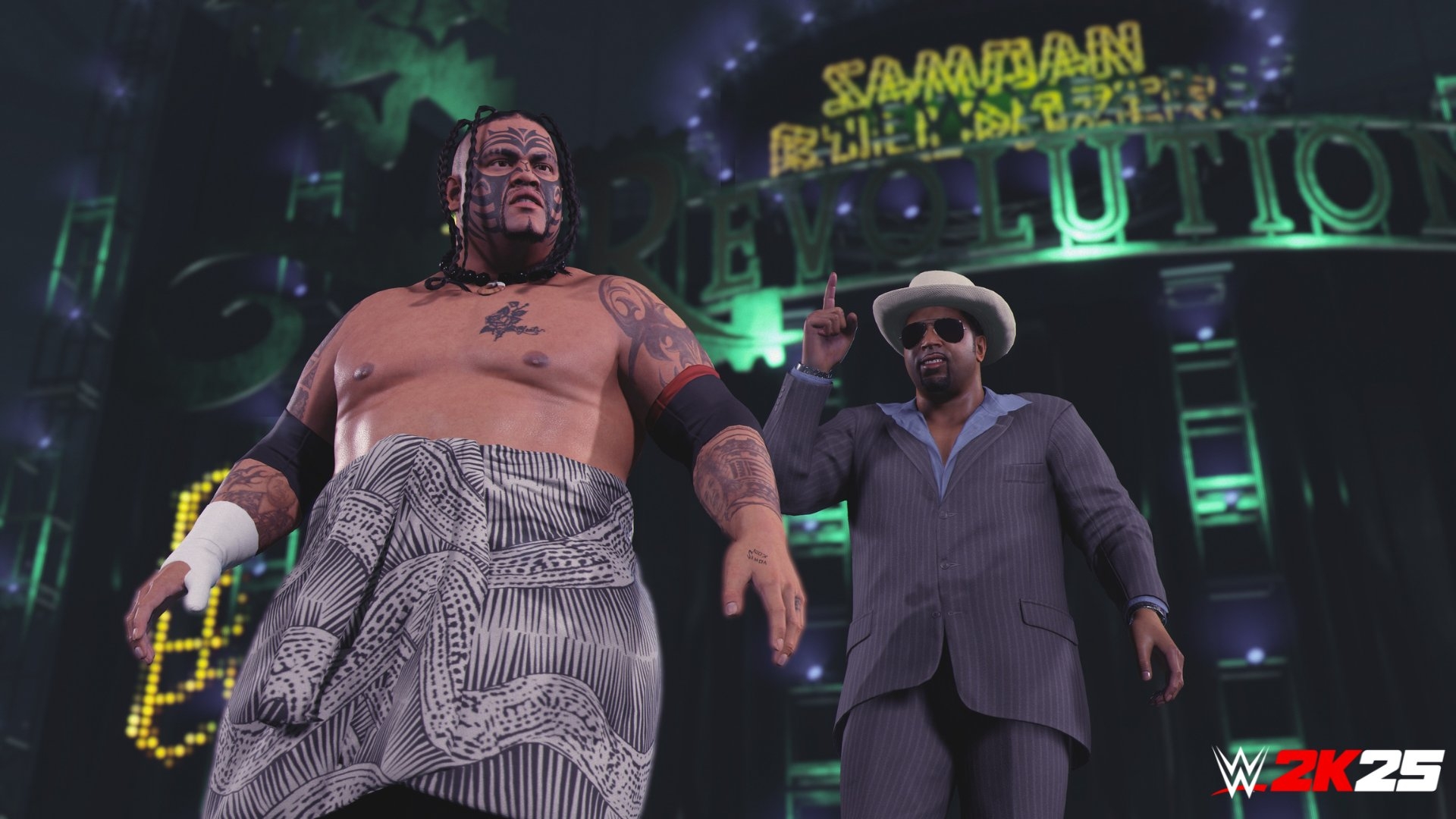 WWE 2K25: Umaga