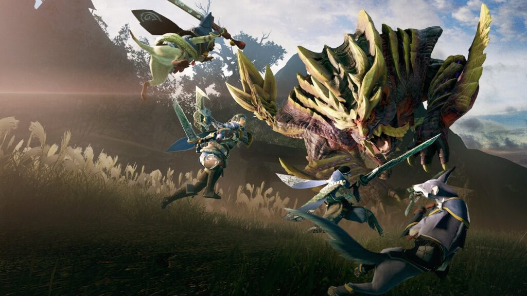 Dei cacciatori di Monster Hunter Rise