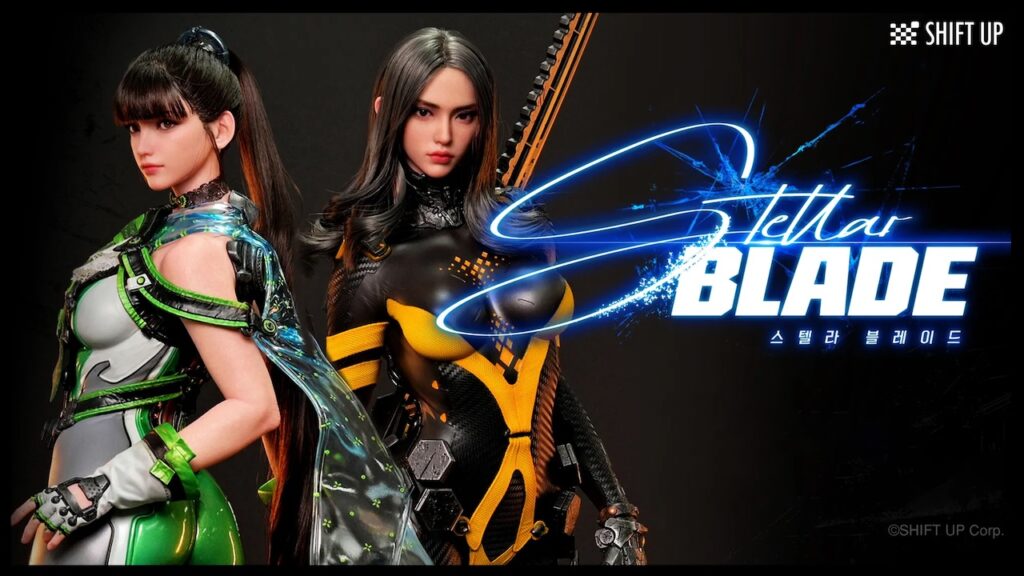 Eve e Tachy di Stellar Blade
