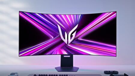 Il monitor LG Ultragear OLED 45GX950A