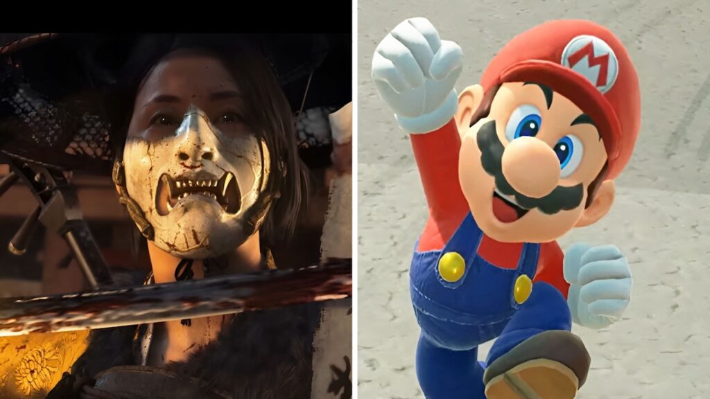 Atsu di Ghost of Yotei e Super Mario di Mario Kart World