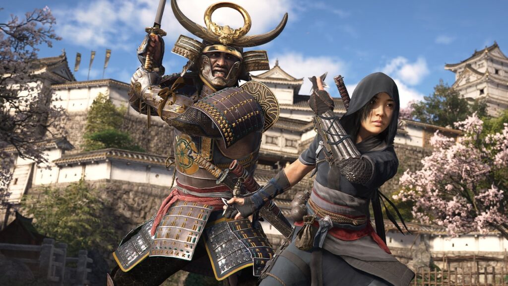 Yasuke e Naoe di Assassin's Creed Shadows