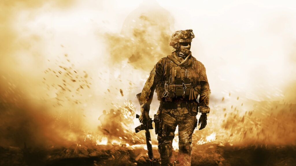 Un soldati di Call of Duty: Modern Warfare 3