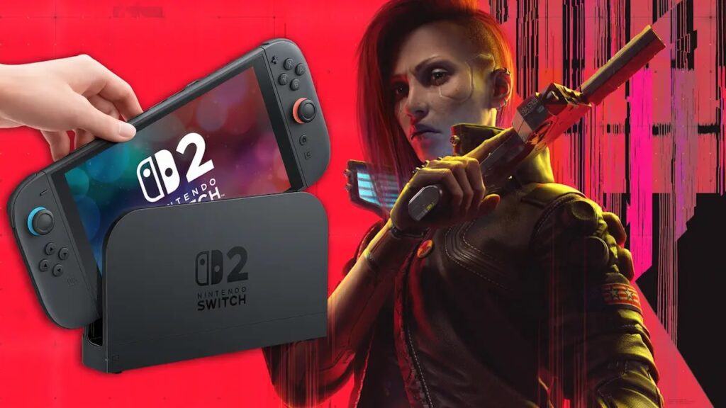 V di Cyberpunk 2077 e Nintendo Switch 2