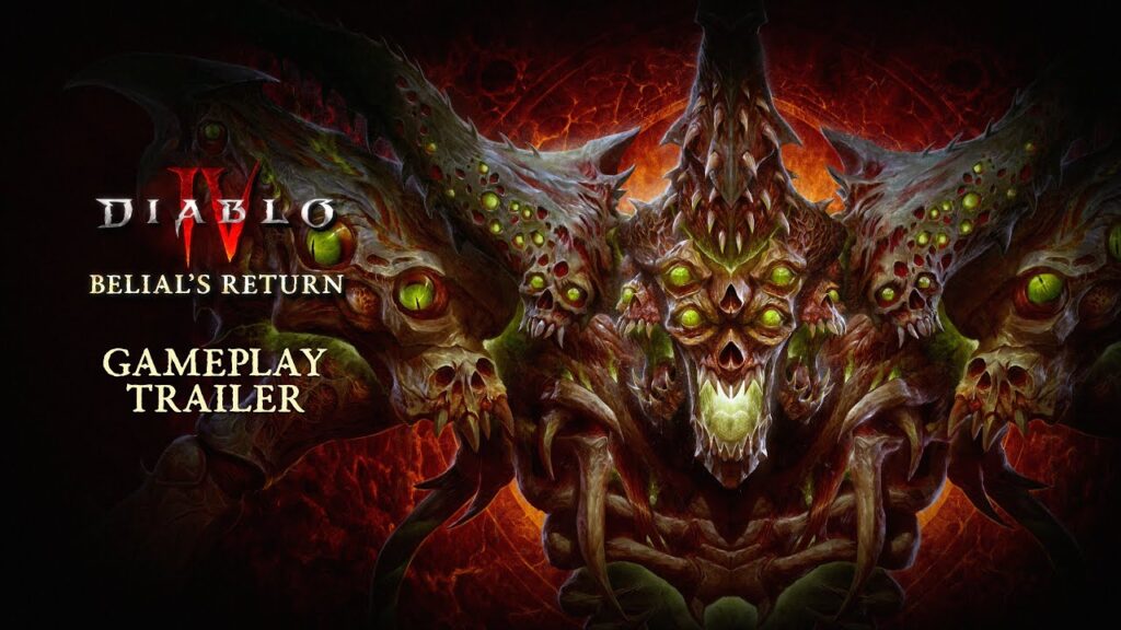 Il logo di Diablo 4: Il ritorno di Belial