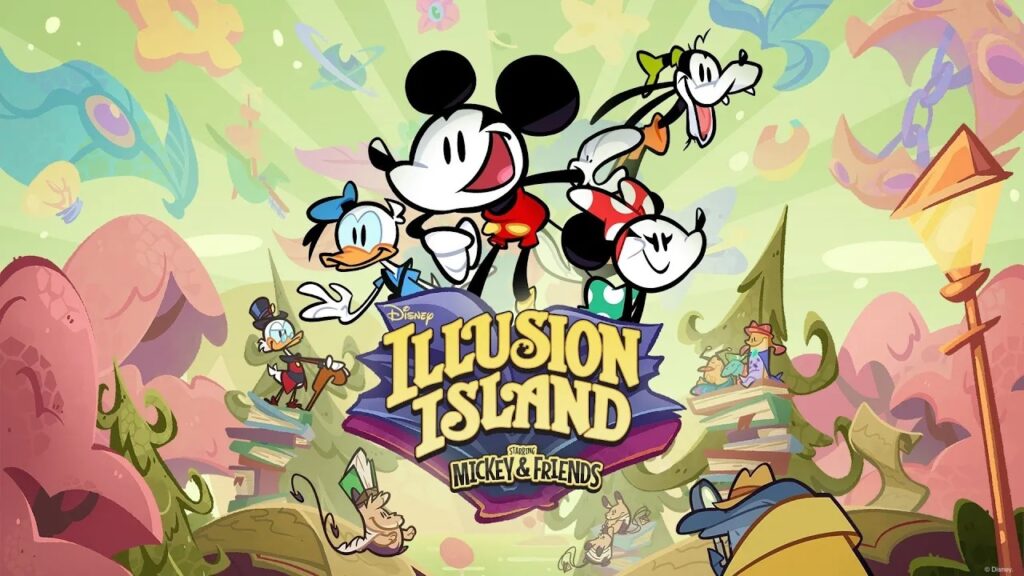 I personaggi principali di Disney Illusion Island