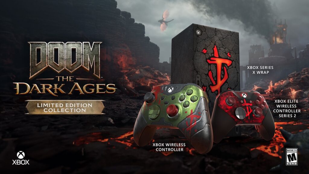 Gli accessori di DOOM: The Dark Ages in edizione limitata