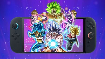 I personaggi di Dragon Ball: Sparking! Zero su un Nintendo Switch 2