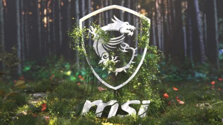 Il logo di MSI per l'Earth Day