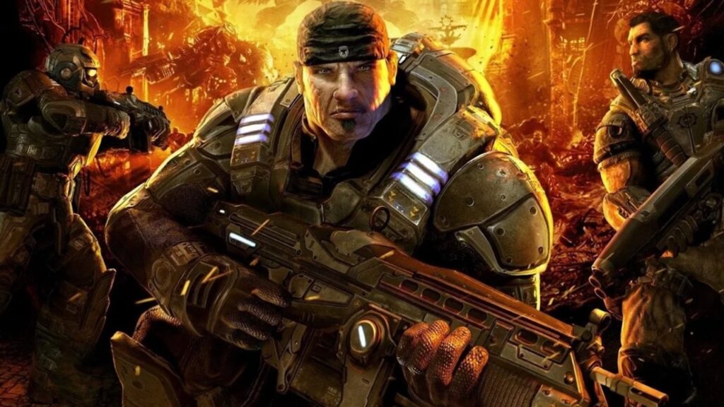 Marcus Fenix di Gears of War