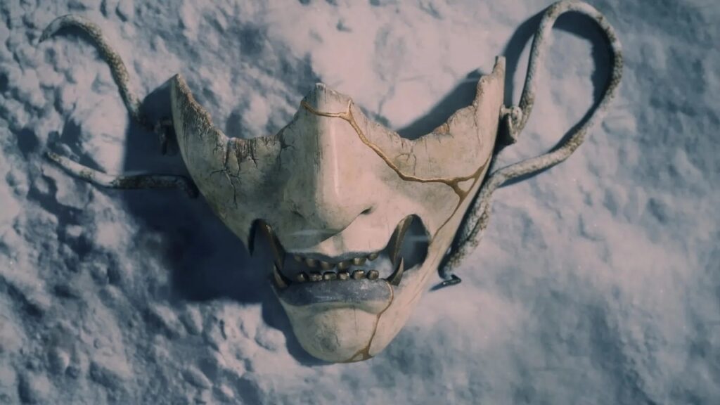 La maschera di Atsu di Ghost of Yotei