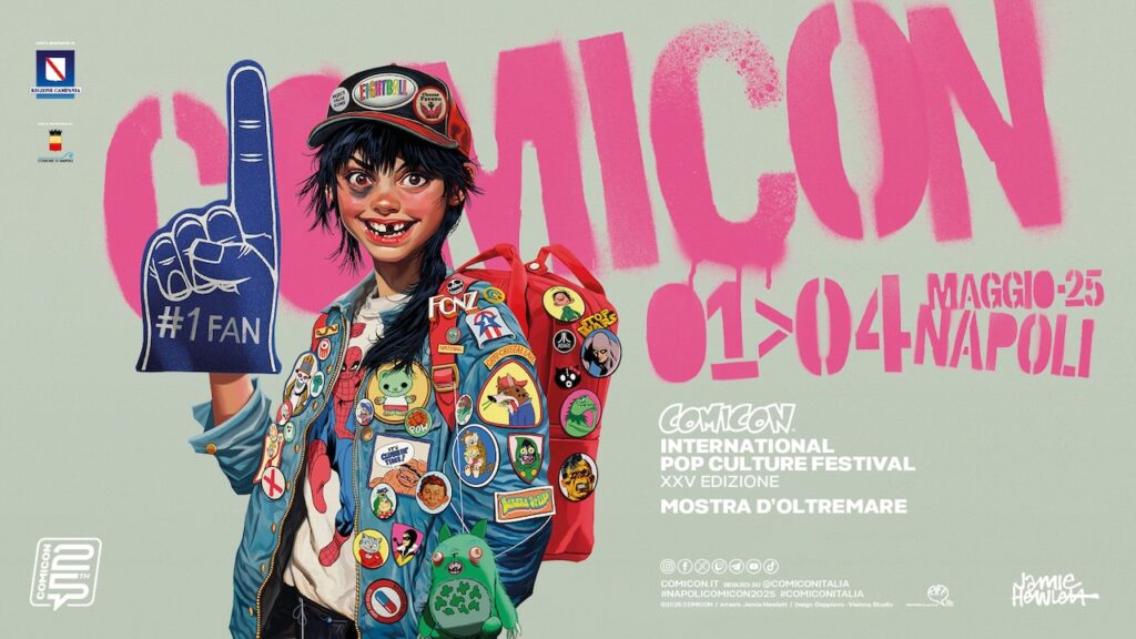 La locandina del Comicon 2025