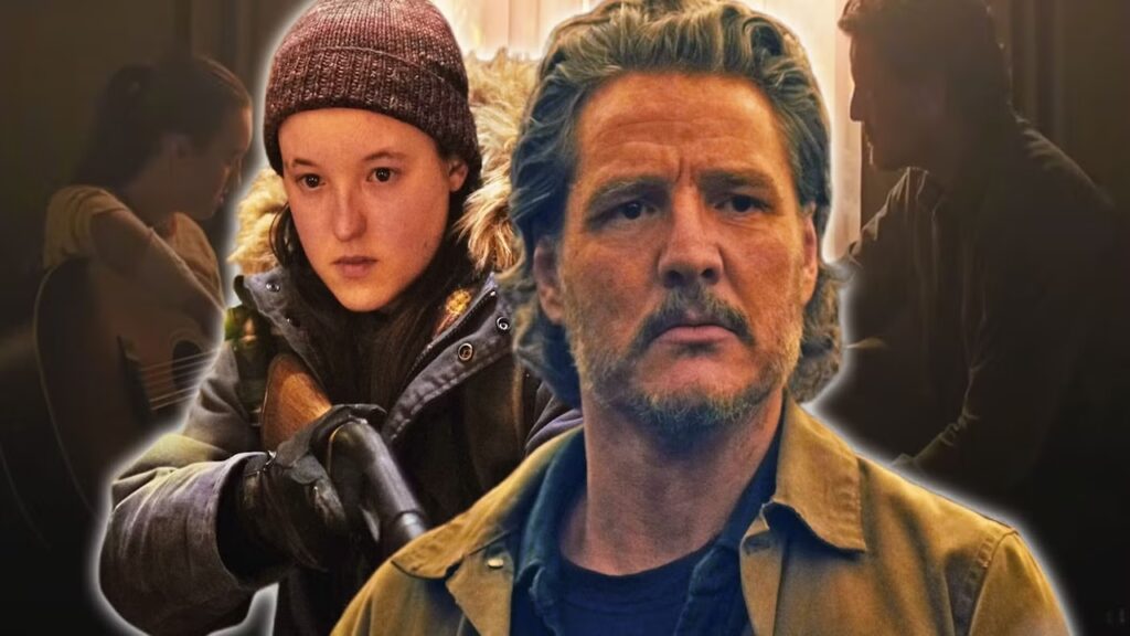 Ellie e Joel della serie TV di The Last of Us