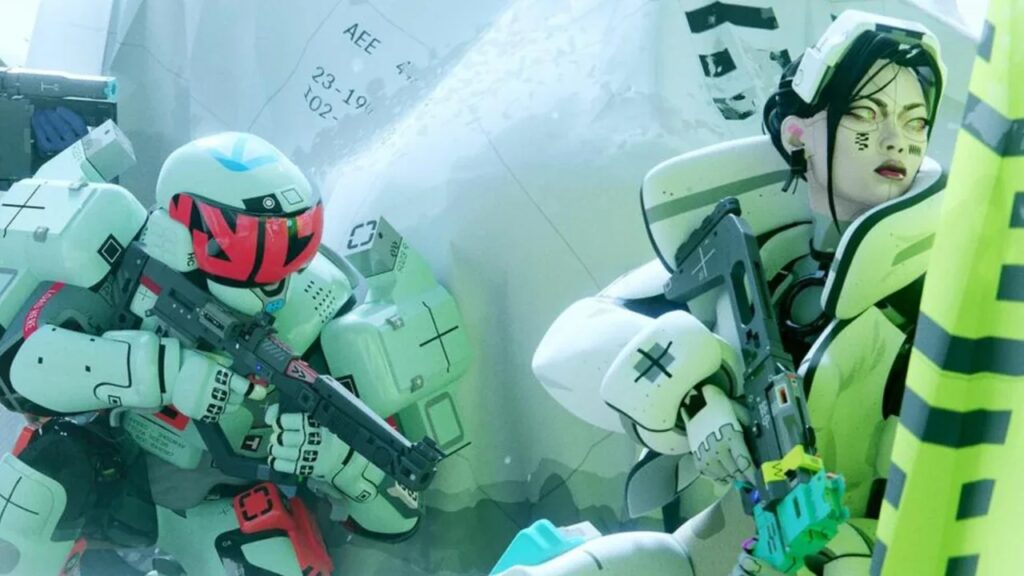 Due personaggi di Marathon di Bungie