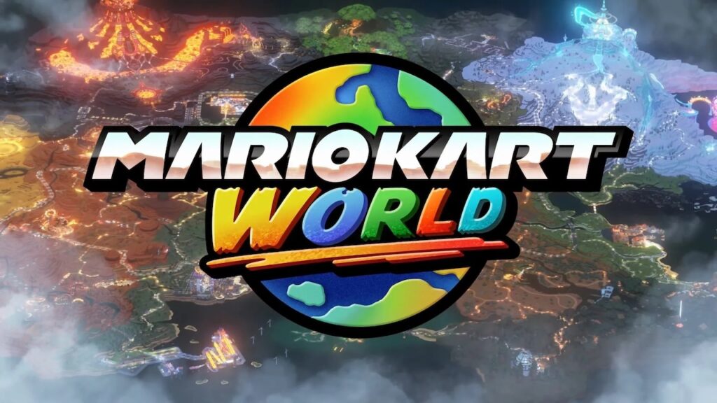 Il logo di Mario Kart World
