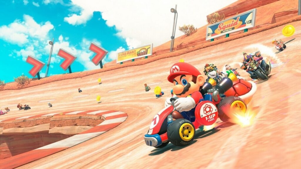 Super Mario di Mario Kart World