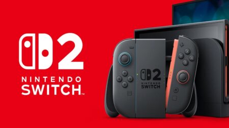 Un Nintendo Switch 2 con la TV