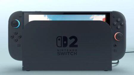 Nintendo Switch 2 nella dock