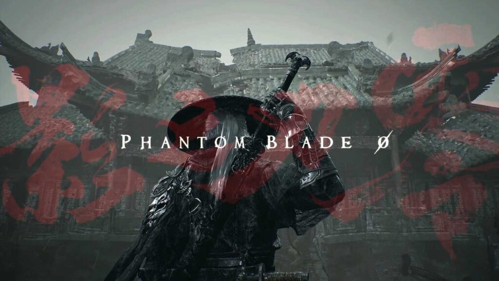 Il protagonista di Phantom Blade Zero di spalle
