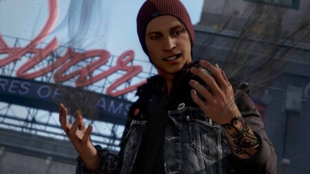 Il protagonista di Infamous: Second Son
