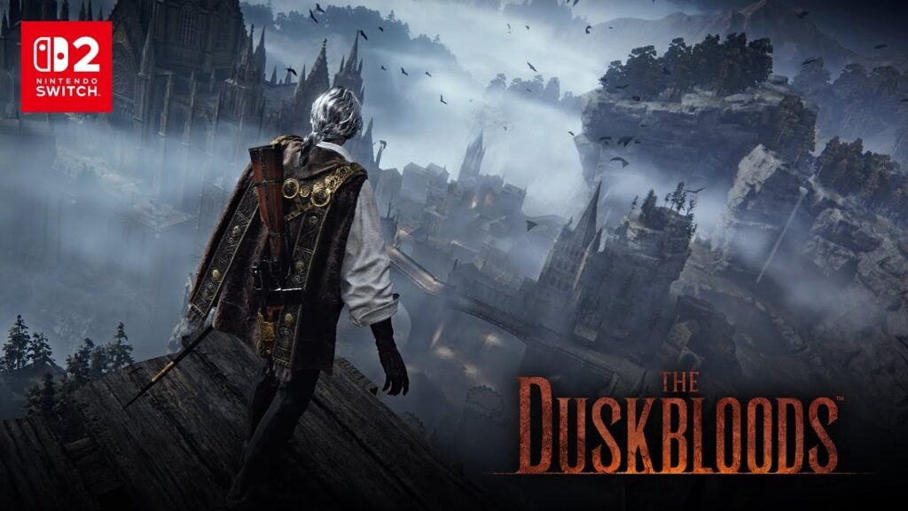 Il protagonista di The Duskbloods su una collina
