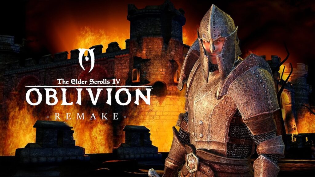 Un soldato di The Elder Scrolls 4: Oblivion Remake