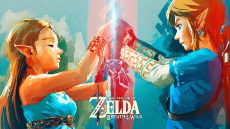 Zelda e Link di The Legend of Zelda: Breath of the Wild
