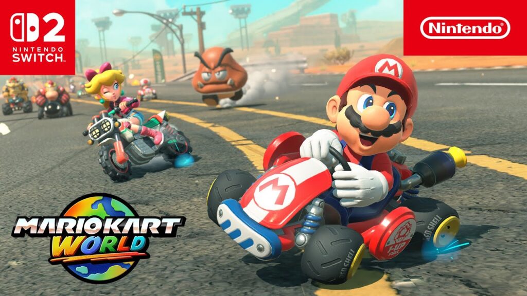 Super Mario di Mario Kart World