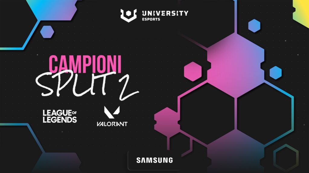 Il logo di University eSports Italy Campioni Split 2
