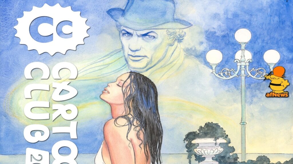 Una ragazza di Cartoon Club: RiminiComix 2025 disegnata da Milo Manara